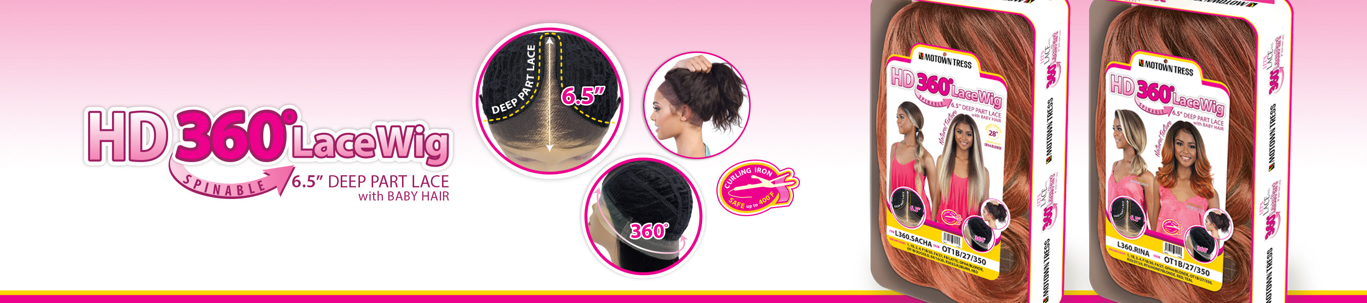 LET'S LACE 360 LACE PART WIG