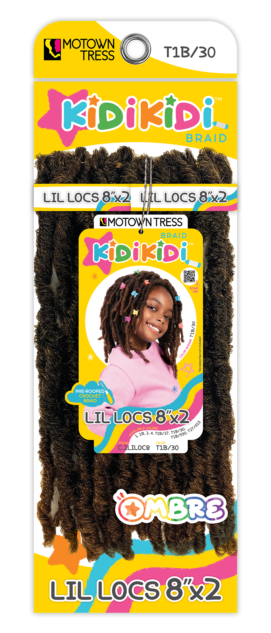 LIL LOCS 8"x2
