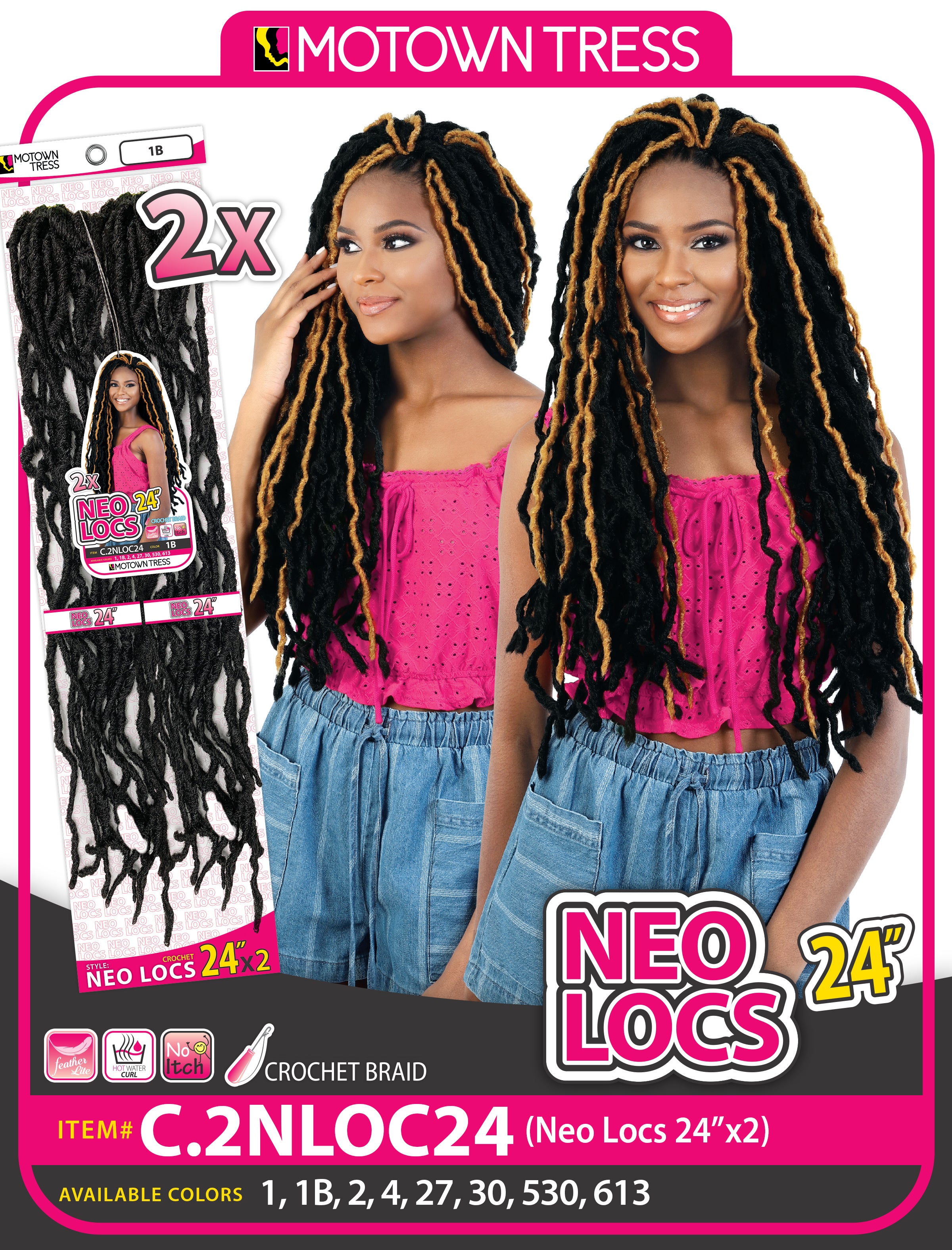 NEO LOCS 24"x2