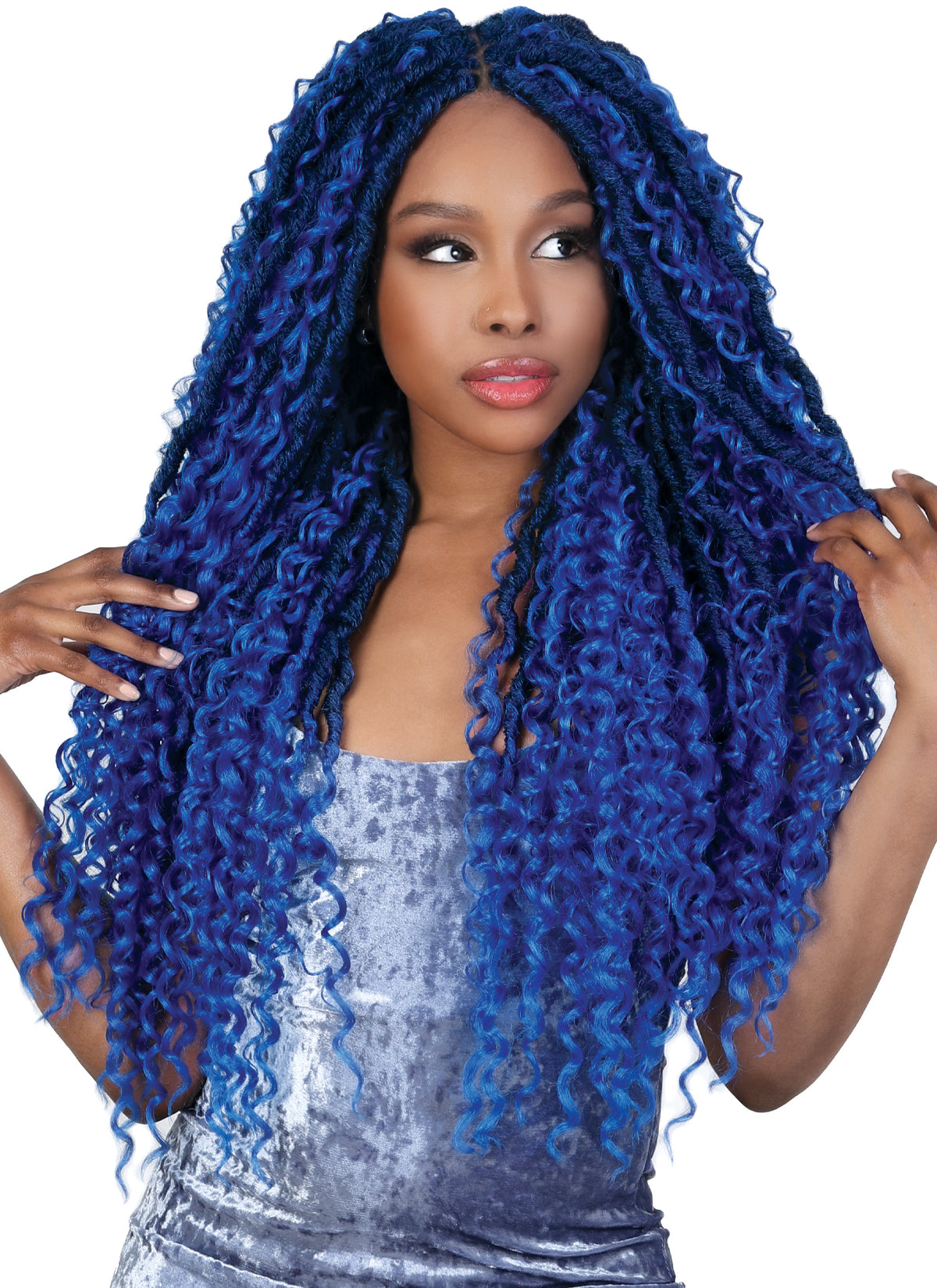 MERMAID GODDESS LOCS 24"x3