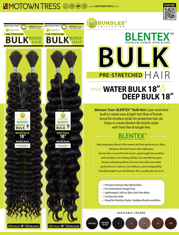 BLENTEX HAIR WATER BULK 18"