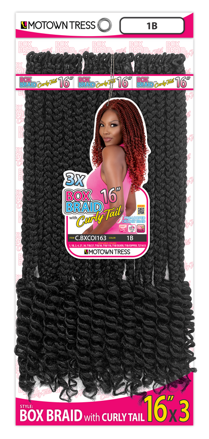 BOX BRAID 16"x3