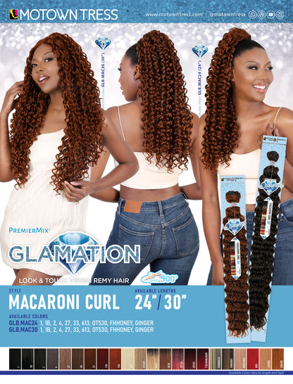 MACARONI CURL WEAVE