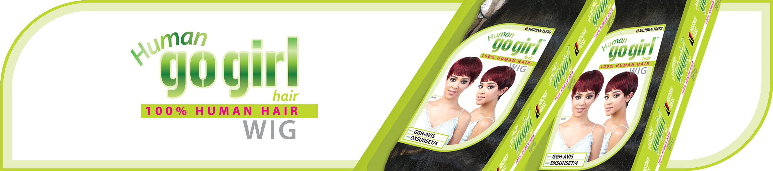 GO GIRL WIG 100% HUMANN HAIR