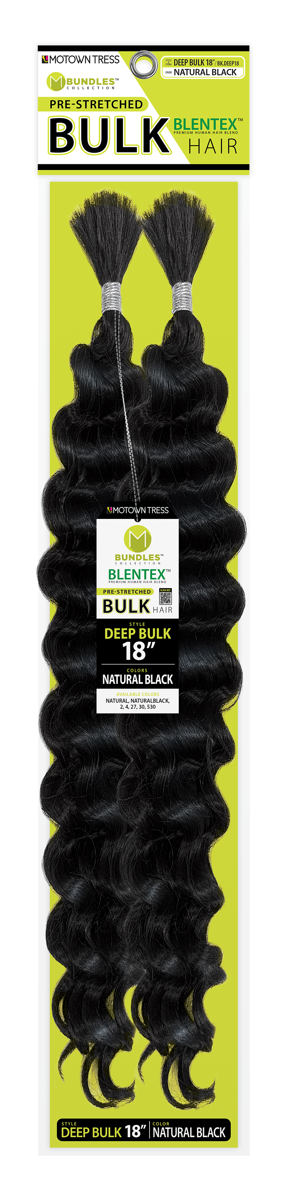 BLENTEX HAIR DEEP BULK 18"