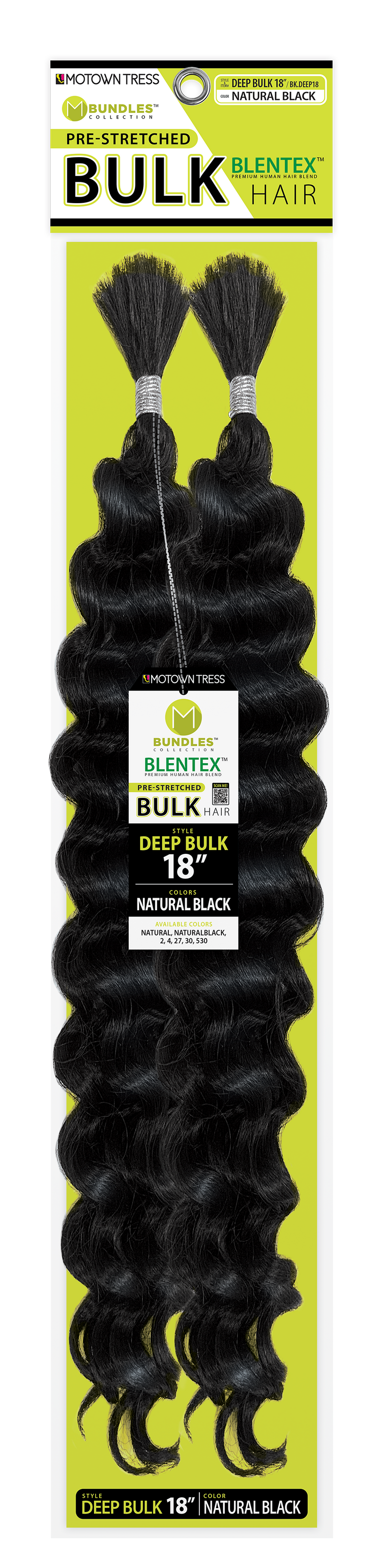 BLENTEX HAIR DEEP BULK 18"