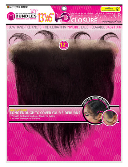 PINK_13"x6" HD PERFECT CONTOUR CLOSURE STRAIGHT