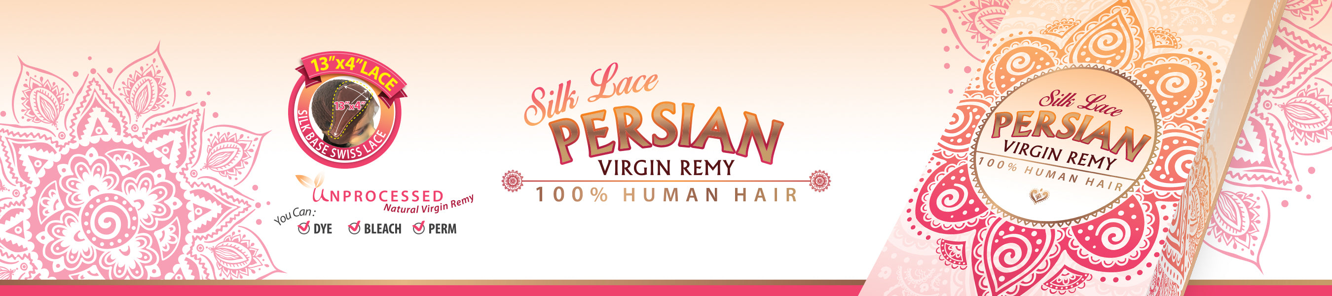 PERSIAN REMY HD 13" x 4" SILK LACE WIG