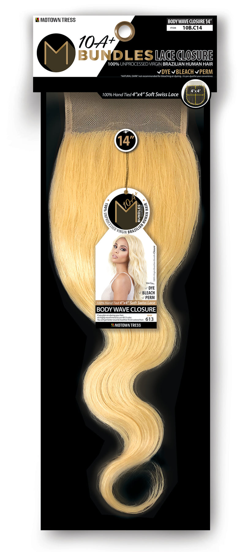 BLACK_4"x4" CLOSURE BODY WAVE