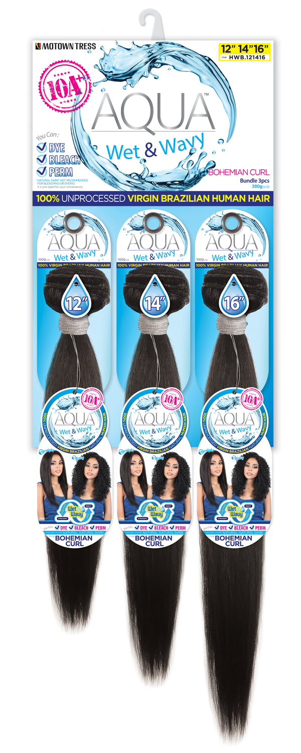 AQUA WET&WAVY_3 PACK BUNDLES BOHEMIAN CURL