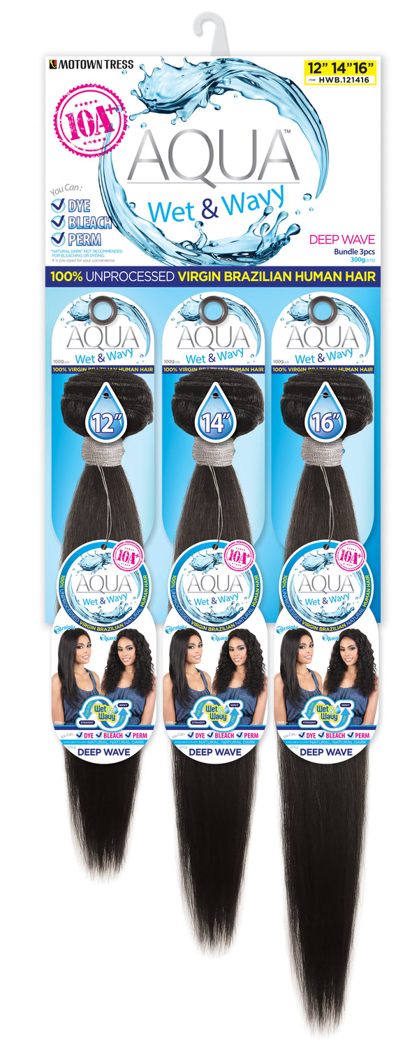 AQUA WET&WAVY_3 PACK BUNDLE DEEP WAVE