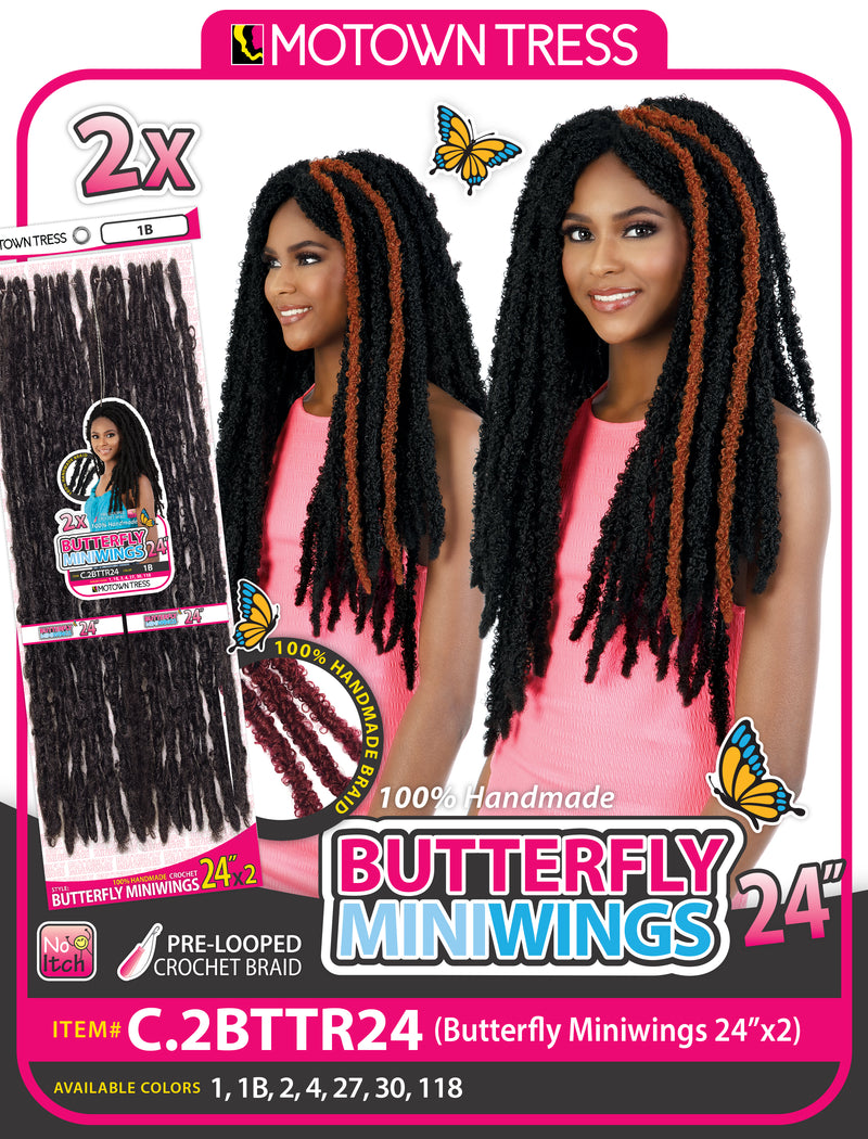 BUTTERFLY MINIWINGS 24"x2