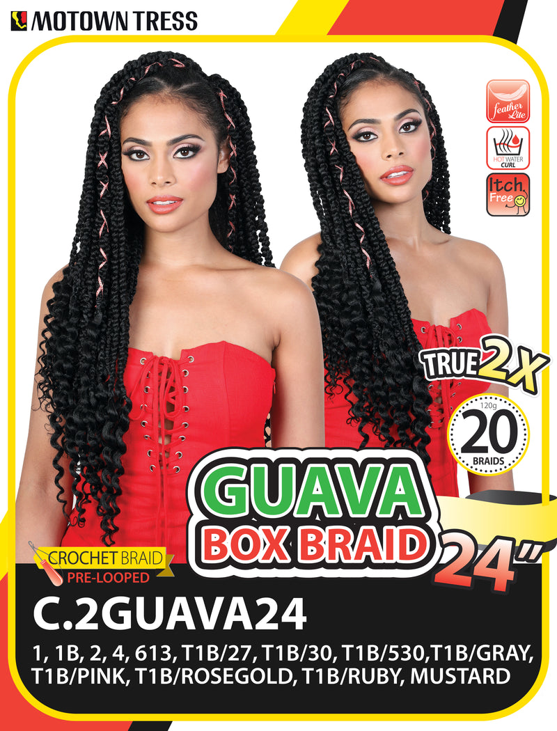GUAVA BOX BRAID 24"x2