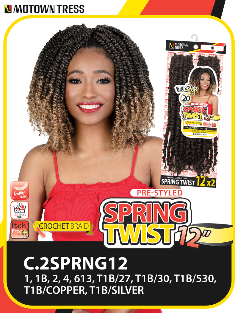SPRING TWIST 12"x2