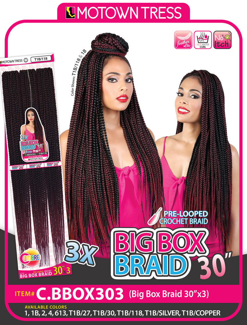 BIG BOX BRAID 30"x3