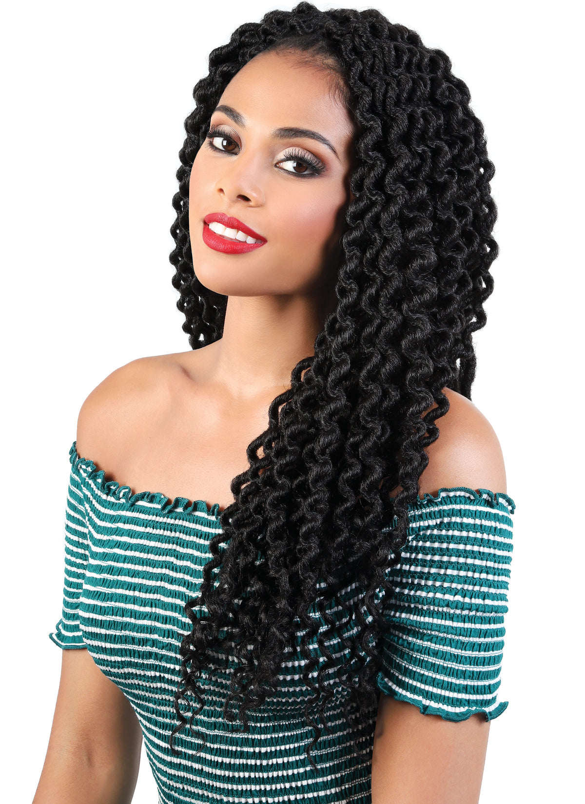 CURLY GODDESS LOCS 24"x3