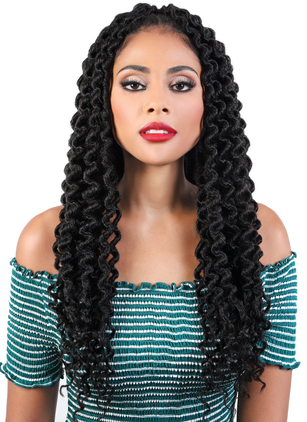 CURLY GODDESS LOCS 24"x3