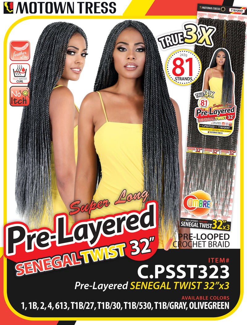 SENEGAL TWIST 32"x3