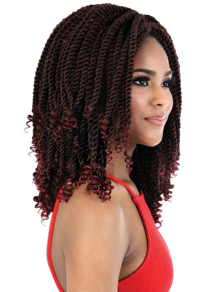 SENEGAL TWIST with Curly Ends 12"x4