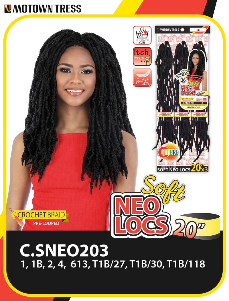 SOFT NEO LOCS 20"x3