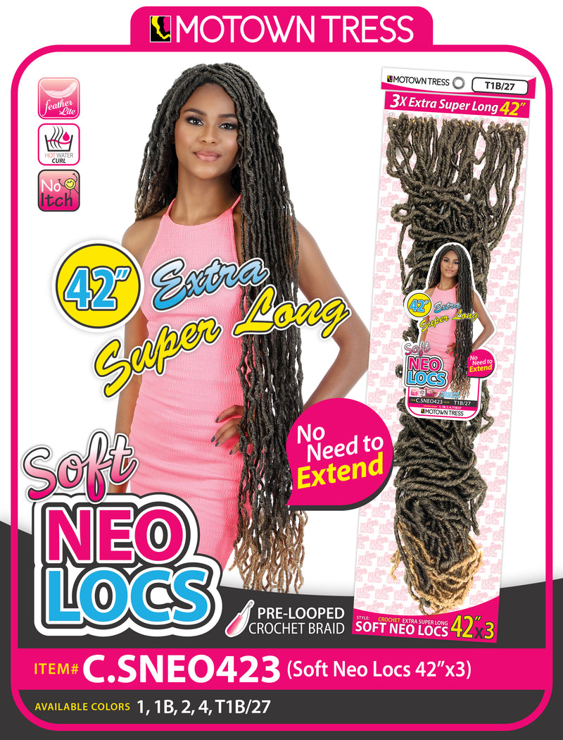 SOFT NEO LOCS 42"x3