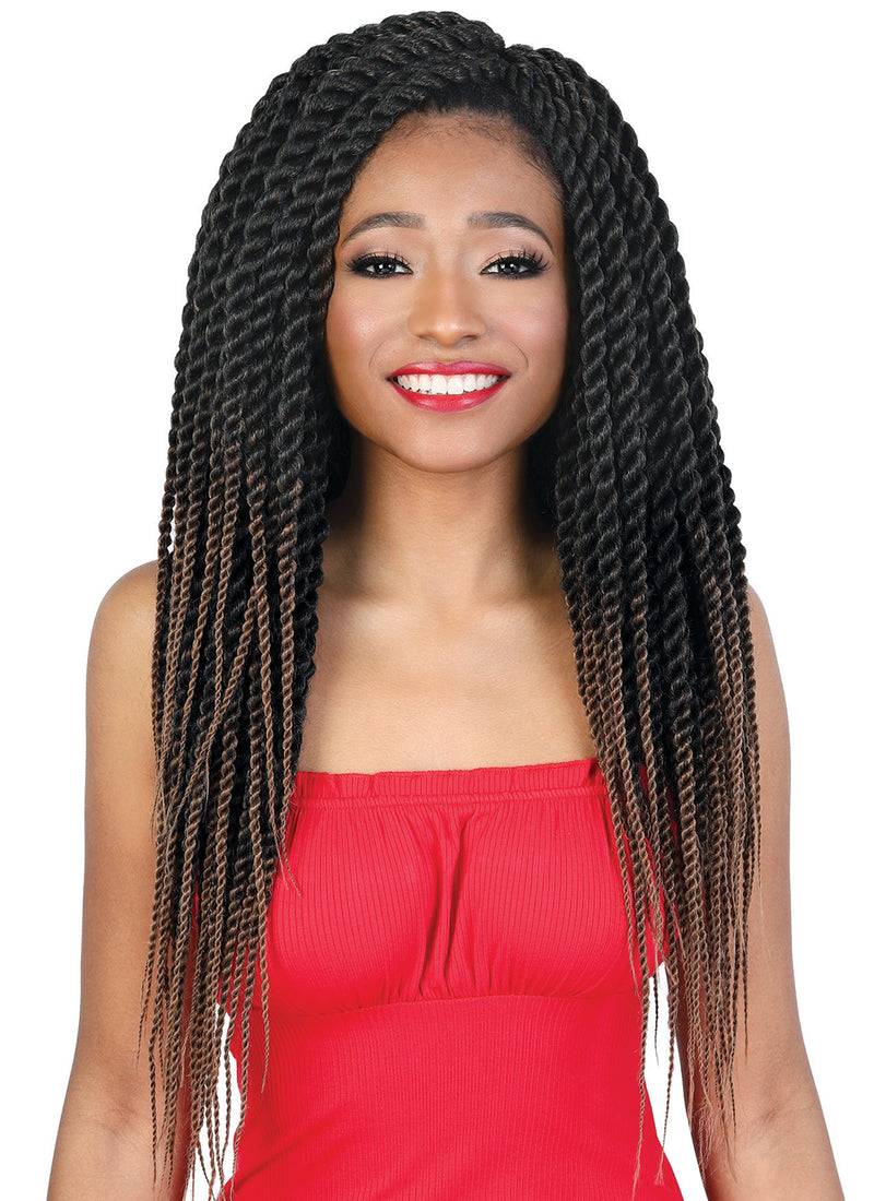 X-LARGE SENEGAL TWIST 20"x3