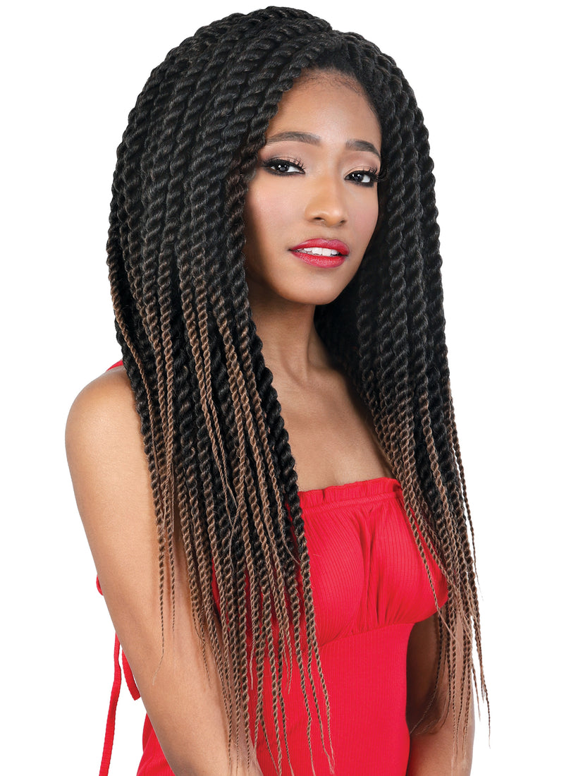 X-LARGE SENEGAL TWIST 20"x3