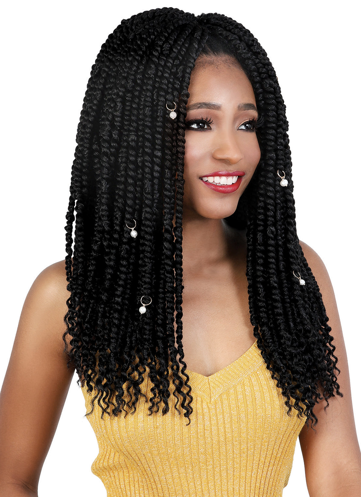 BUMP PEARLS TWIST 18"