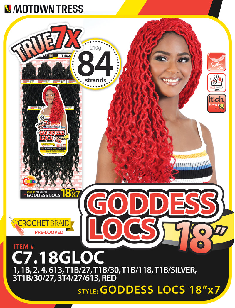 GODDESS LOCS 18"x7
