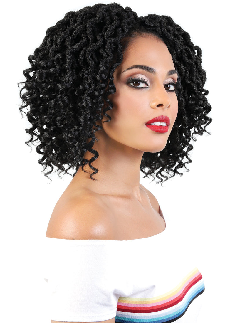 CURLY GODDESS LOCS 9"x4