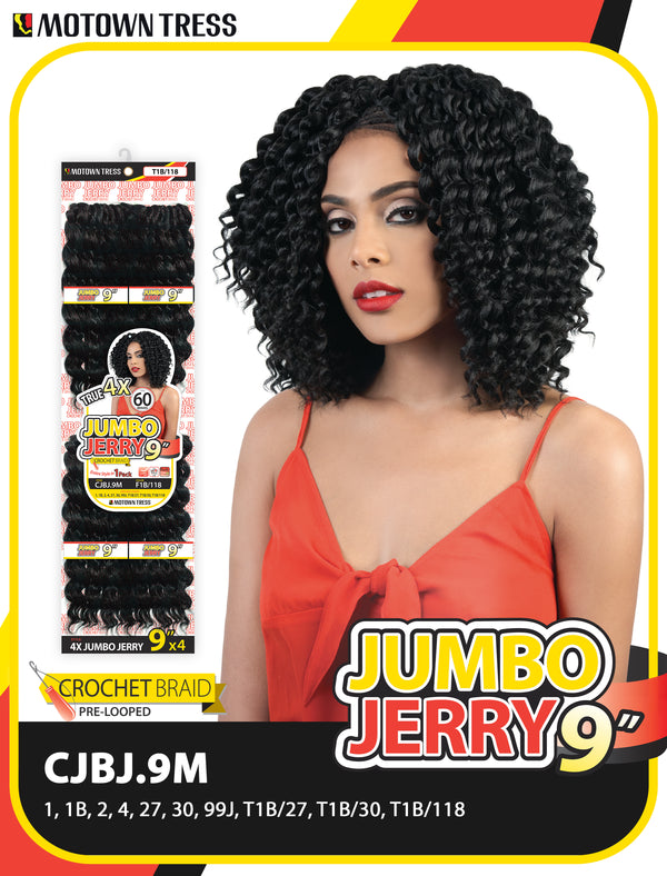 JUMBO JERRY CURL 9"x4