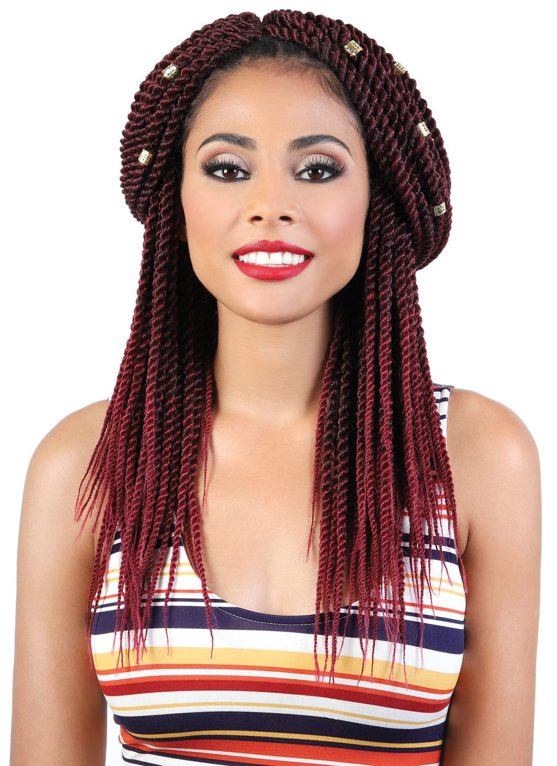 LARGE SENEGAL TWIST 18"x3
