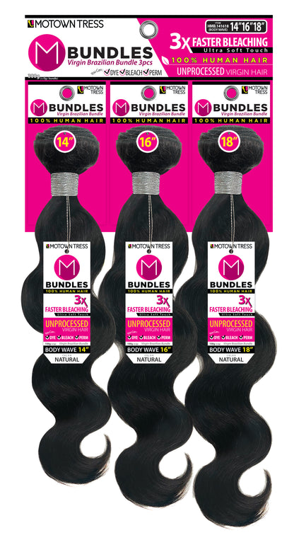 PINK_3PACK BUNDLES BODY WAVE