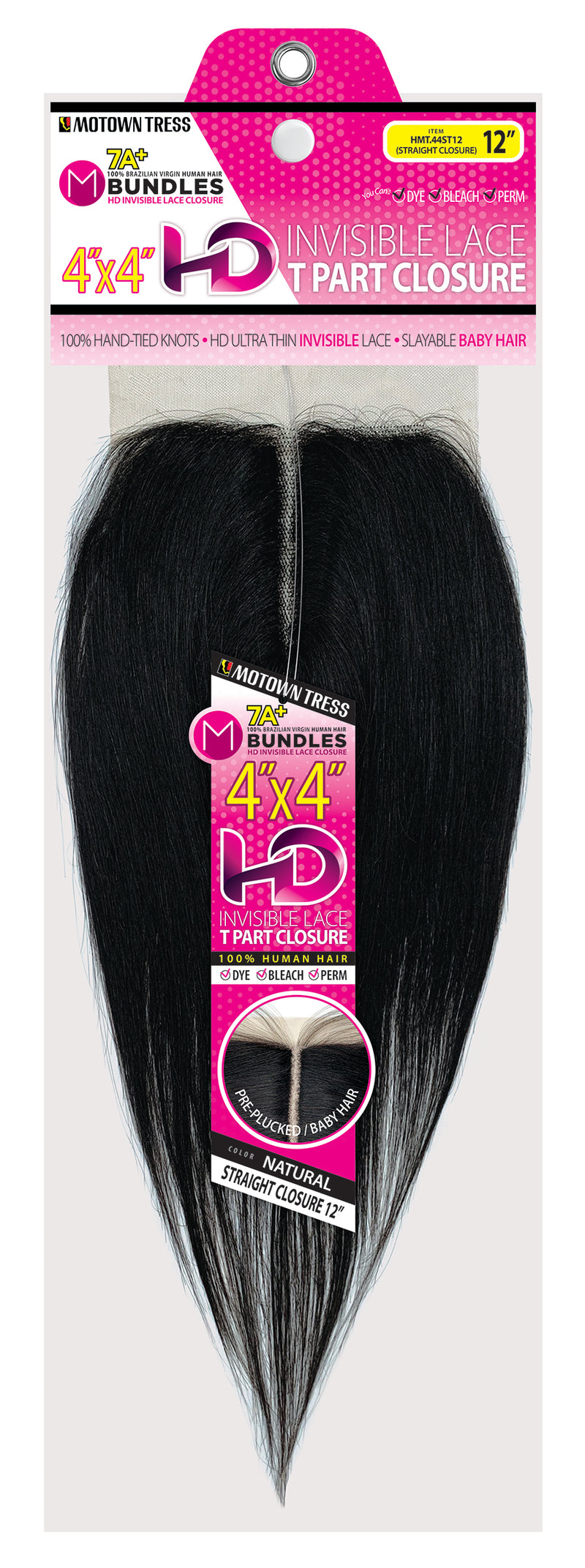 PINK_4"x4" HD T PART CLOSURE STRAIGHT