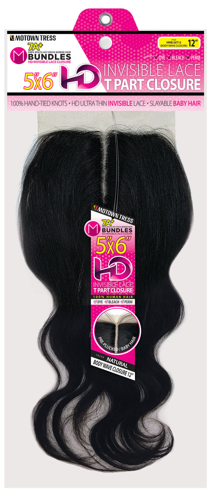 PINK_5"x6" HD T PART CLOSURE BODY WAVE