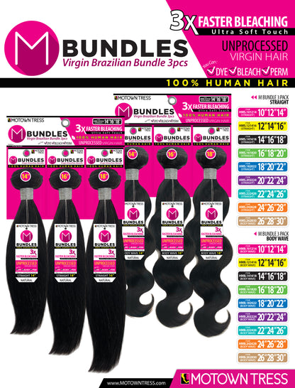 PINK_3PACK BUNDLES BODY WAVE