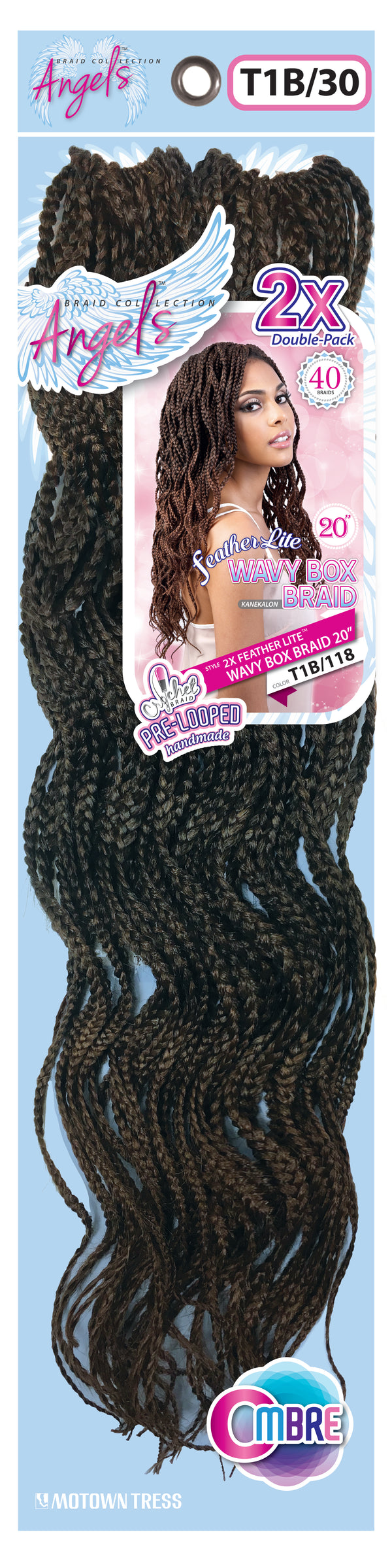 WAVY BOX BRAID 20"x2