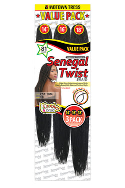 SENEGAL TWIST 14",16",18"