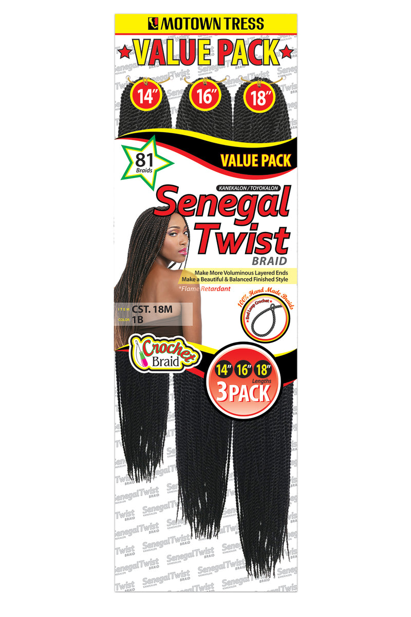SENEGAL TWIST 14",16",18"