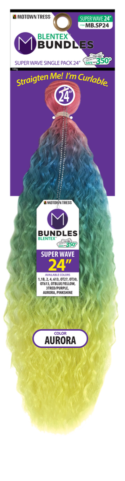 BLENTEX_SINGLE BUNDLE 24" SUPER WAVE