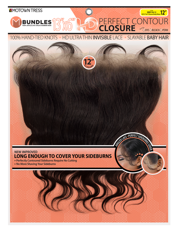NEON_13"x6" HD PERFECT CONTOUR CLOSURE BODYWAVE