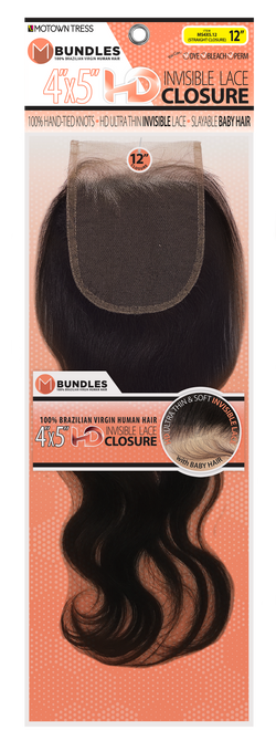 NEON_4"x5" HD INVISIBLE LACE CLOSURE BODYWAVE