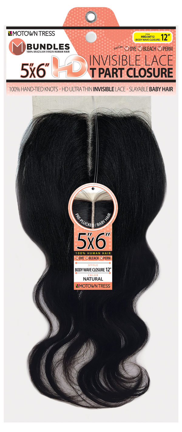 NEON_5"x6" HD T PART CLOSURE BODYWAVE